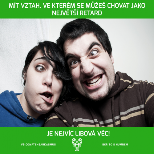 Označ svojí drahou retardovanou polovičku!