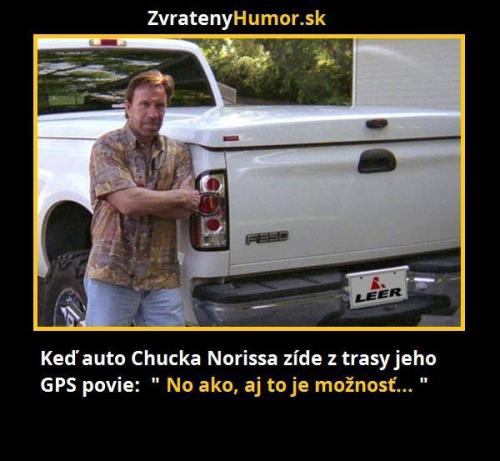  GPS Chucka Norrise 