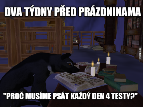  Před prázdninama 