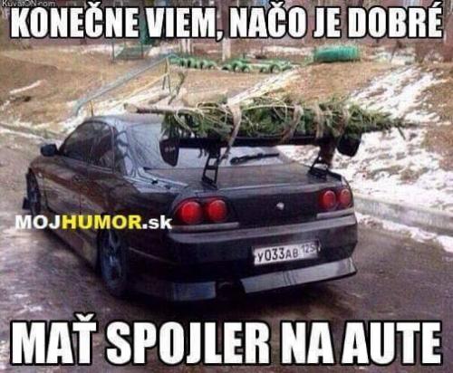  Spojler na autě 