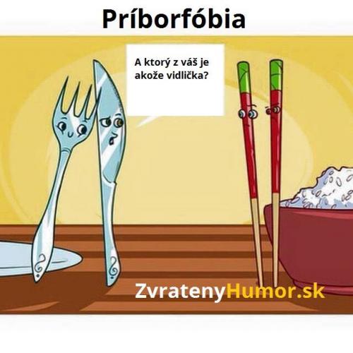 Příborfóbie