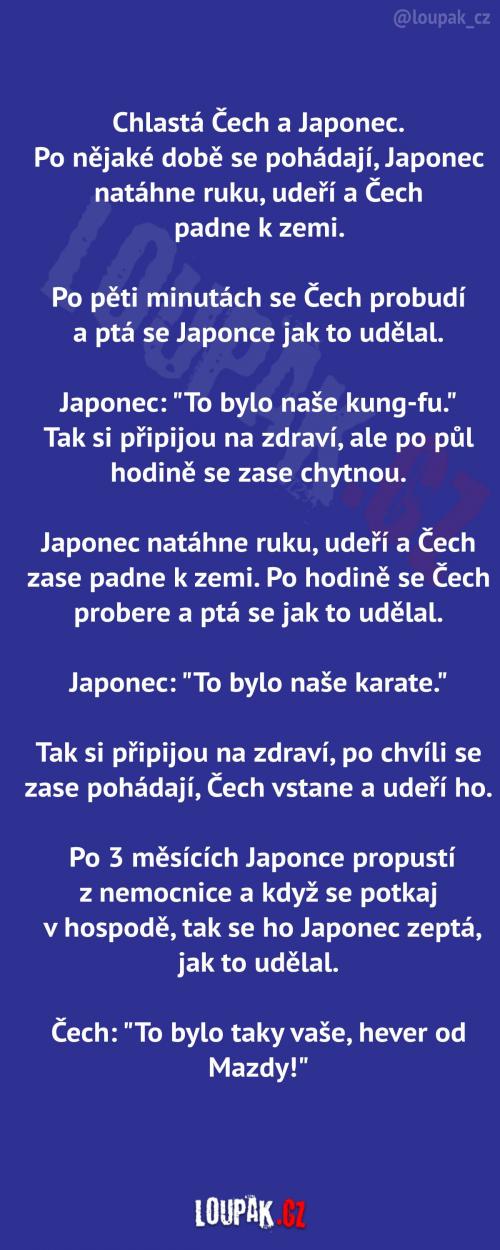  Chlastá Čech a Japonec 