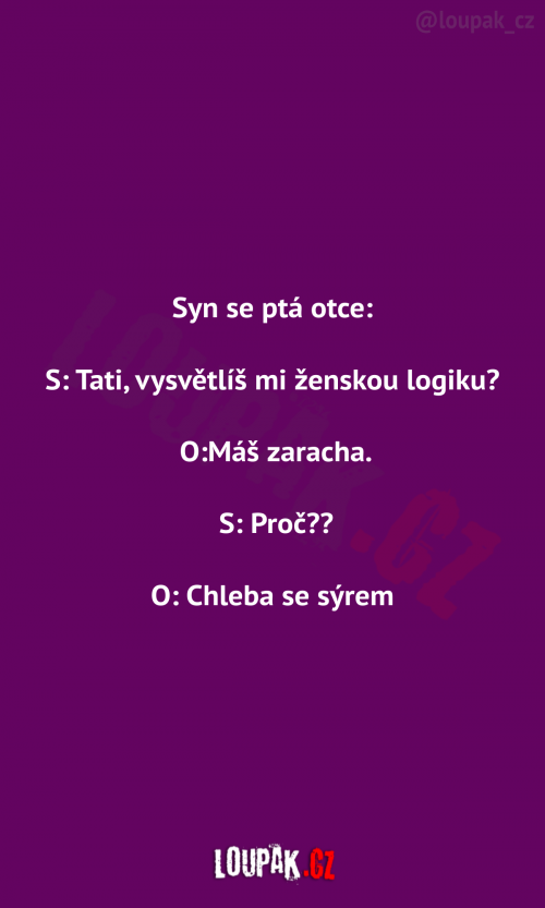  Syn se ptá otce: 