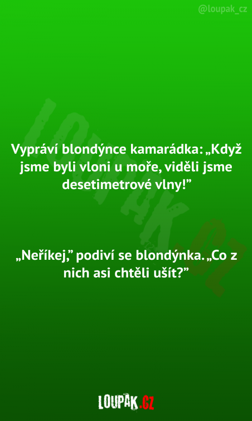  Blondýnka vypráví kamarádce 