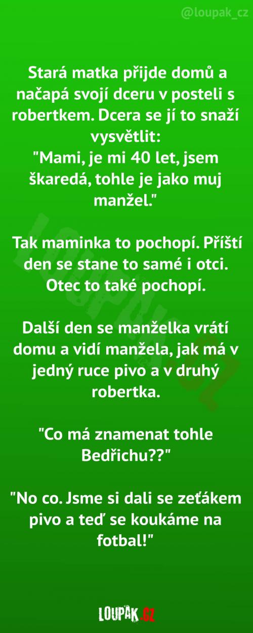  Dcera v posteli s robertkem 