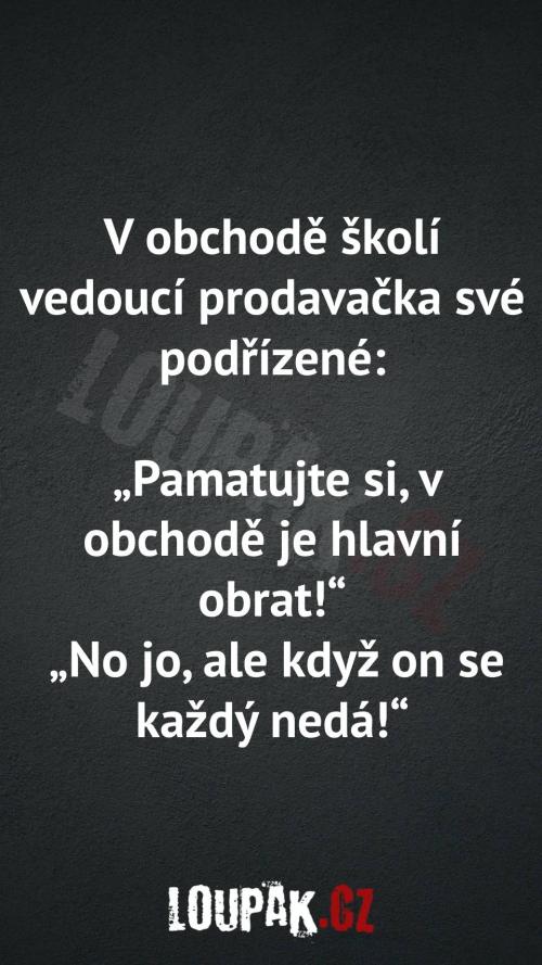  Proč v obchodě vedoucí školí podřízené 