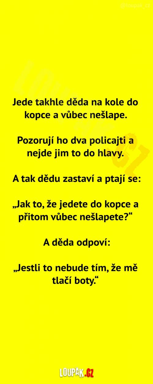 Kopec před dědou... 