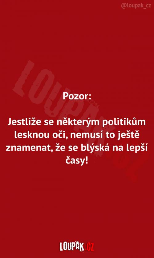  Zpozorněte! Důležité! 