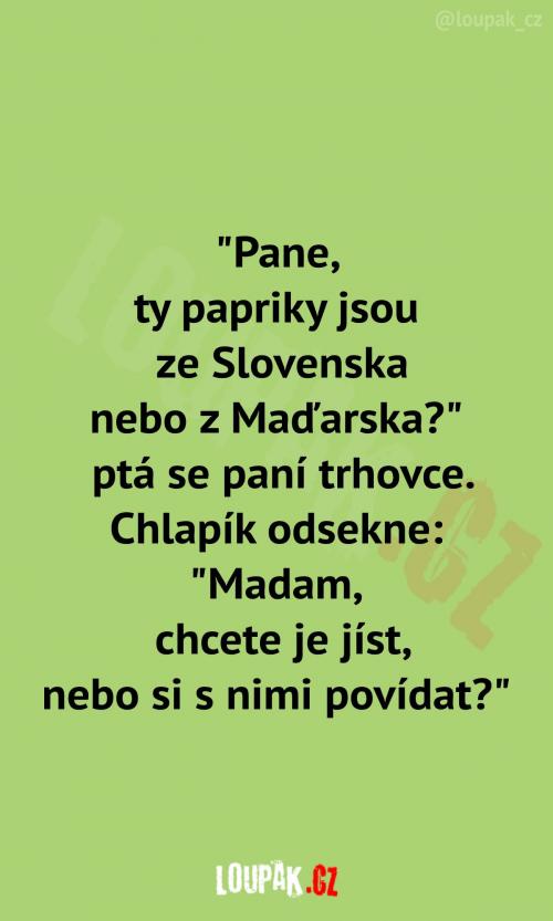  Velmi zajímavá diskuze o paprikách 