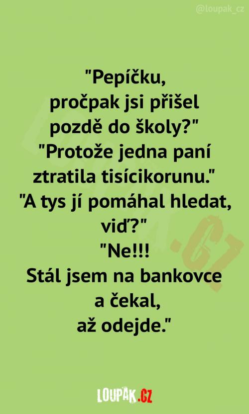 Pepíček je dobrák od kosti