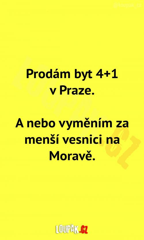  Nabídka bytu v Praze... 