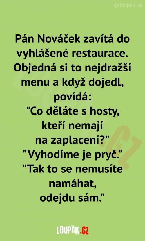  Pán Nováček nebude úplně hloupý 