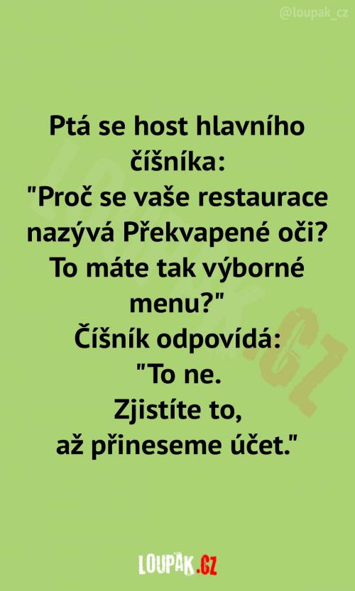 Něco mi říká, že to asi nepřehlédne