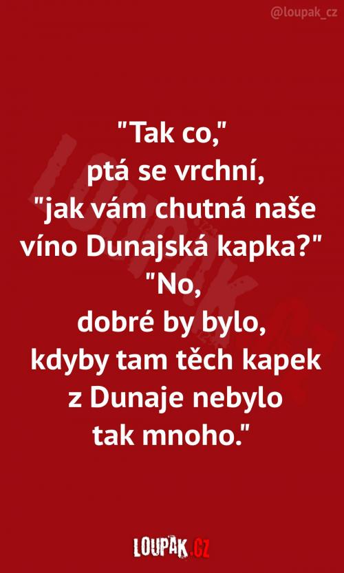 To už není kapka, to už je tok!