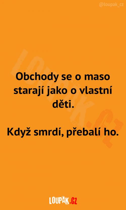  Jak se obchody starají o maso 