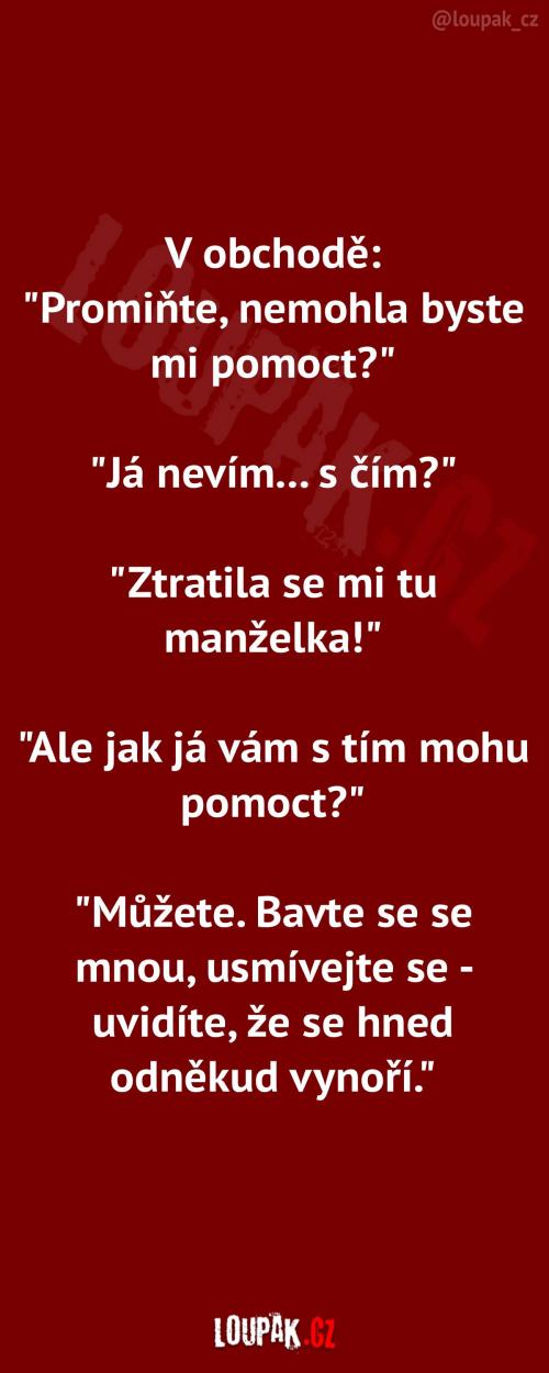 Jak najít ztracenou manželku Jak najít ztracenou manželku