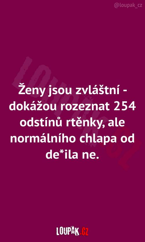  Ženská silná stránka a slabina 