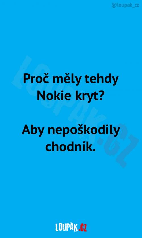  Proč měly Nokie kryt? 
