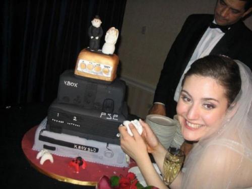  Neobvyklý svatební dort 