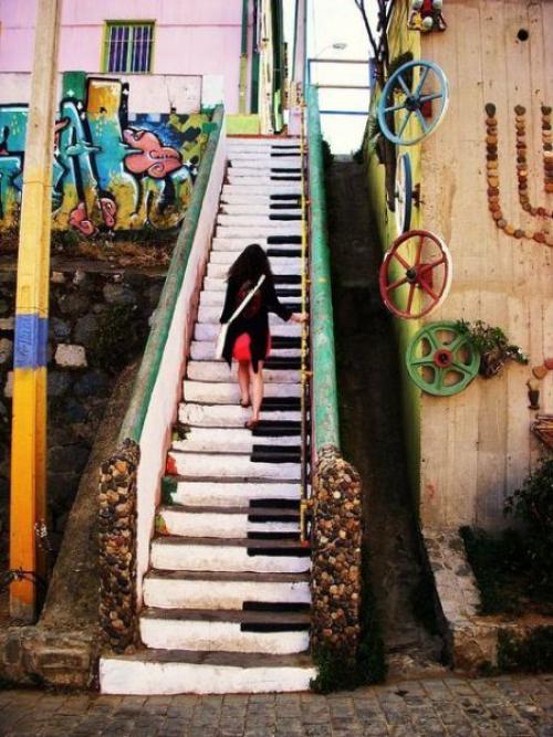 Klavírové schody