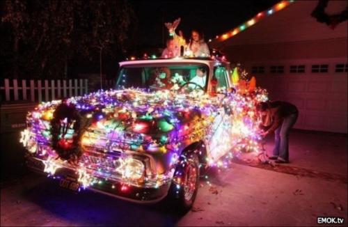 Vánoční auto