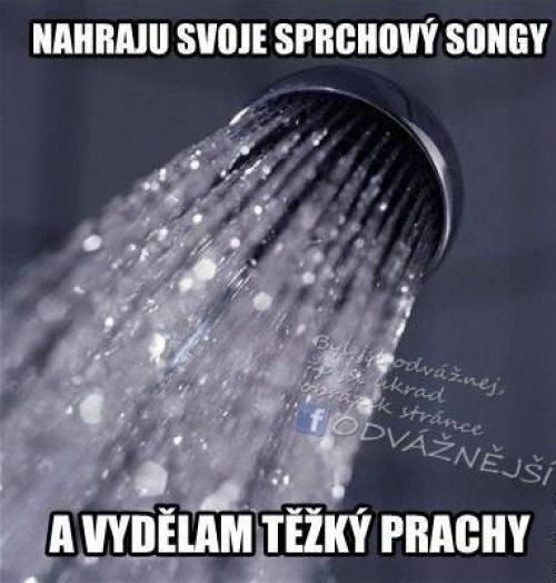 Sprchový songy 