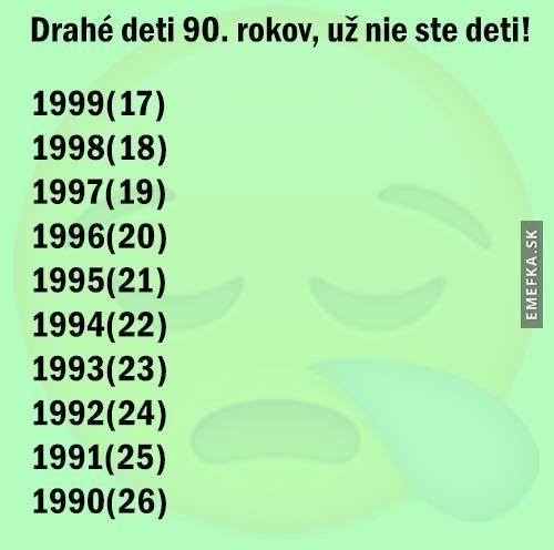  Děti 90. let 