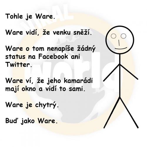 Buď jako Ware:D