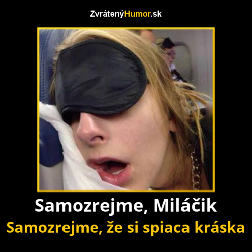 Žena ve spánku