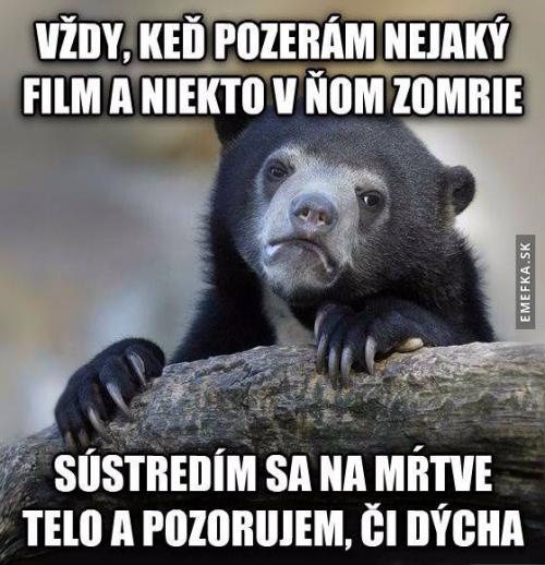  Sleduju vždycky chyby ve filmu! 