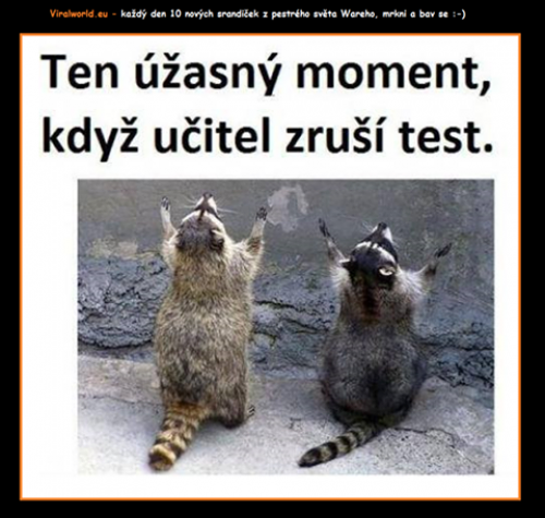  Když učitel zruší test 