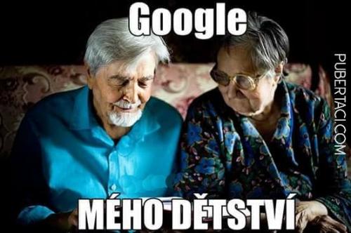  Google mého dětství 