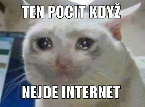  Když nejde internet 