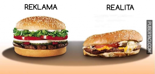  Reklama na burger 