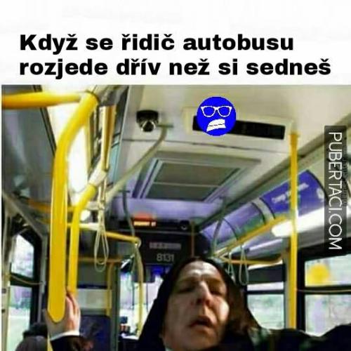 Když se rozjede autobus