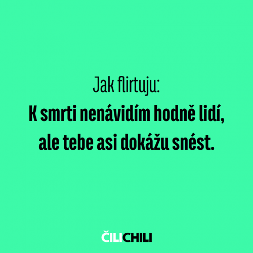  Flirtování 