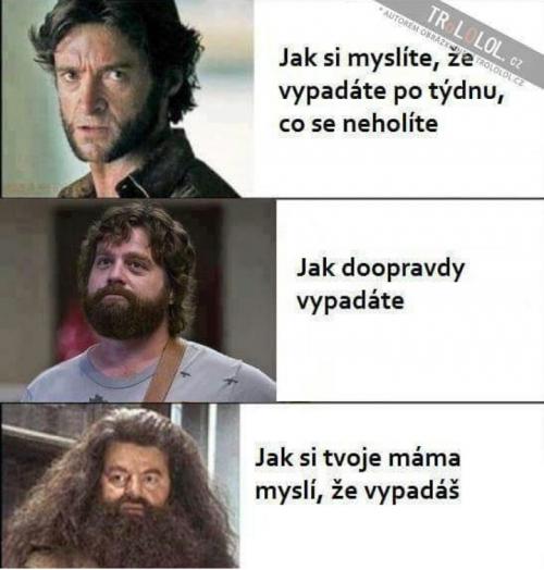 Když se neholím