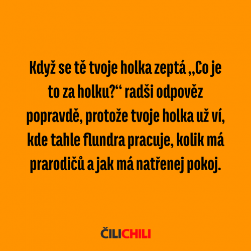  Co je to za holku! 