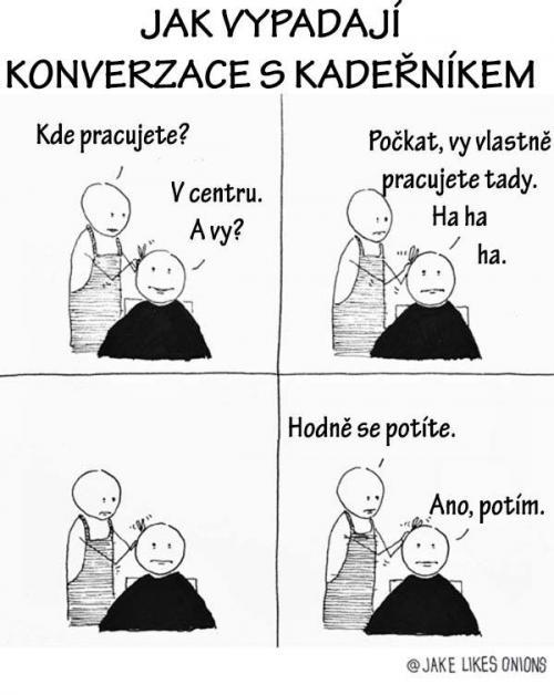  Konverzace s kadeřníkem 