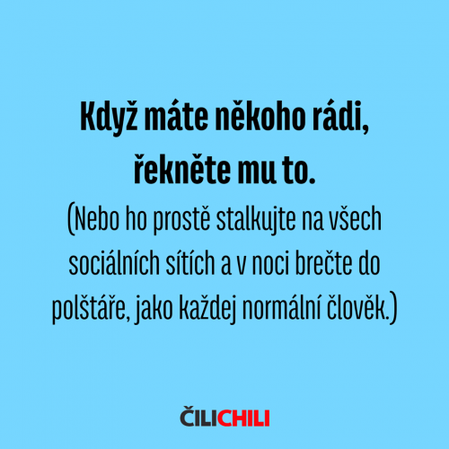  Když někoho máš rád) 