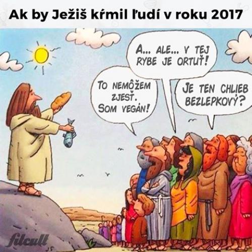  Ježíš v roce 2017 