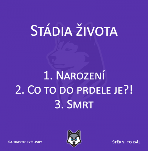  Stádia života 