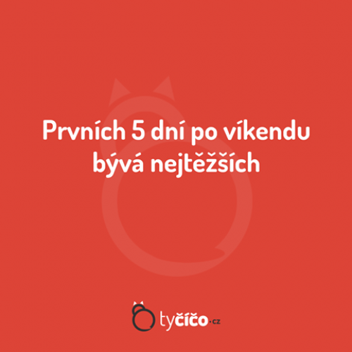 Po víkendu