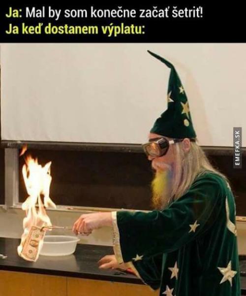 Po výplatě