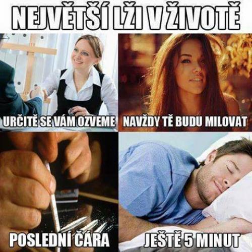 Největší lži