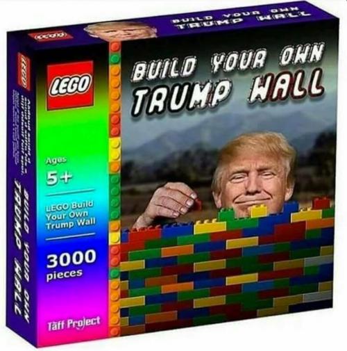  Trump staví zeď 