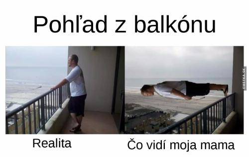  Pohled z balkonu 