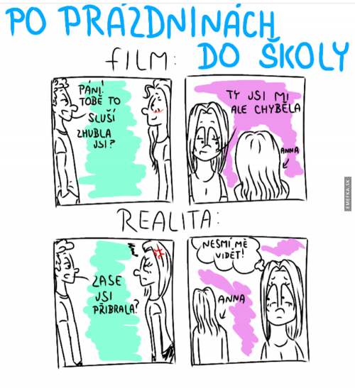 po prázdninách