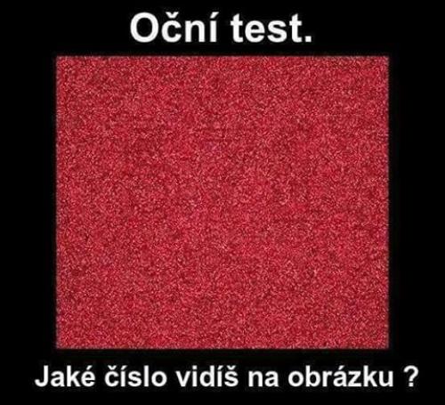  Oční test 