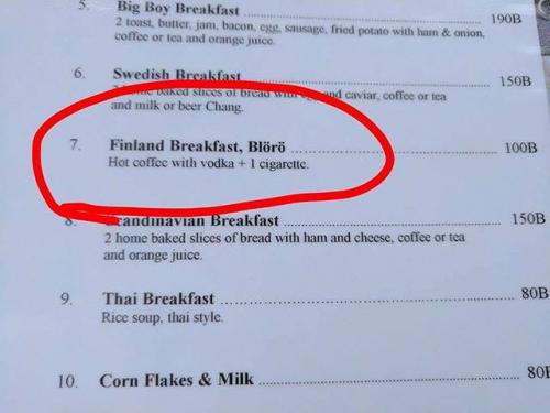  Finská snídaně 